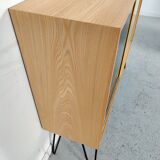 Vintage enfilade Scandinavian showcase, 60s