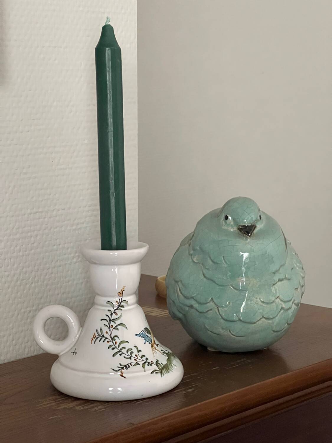 Vintage candle holder made by Lallier in Moustier