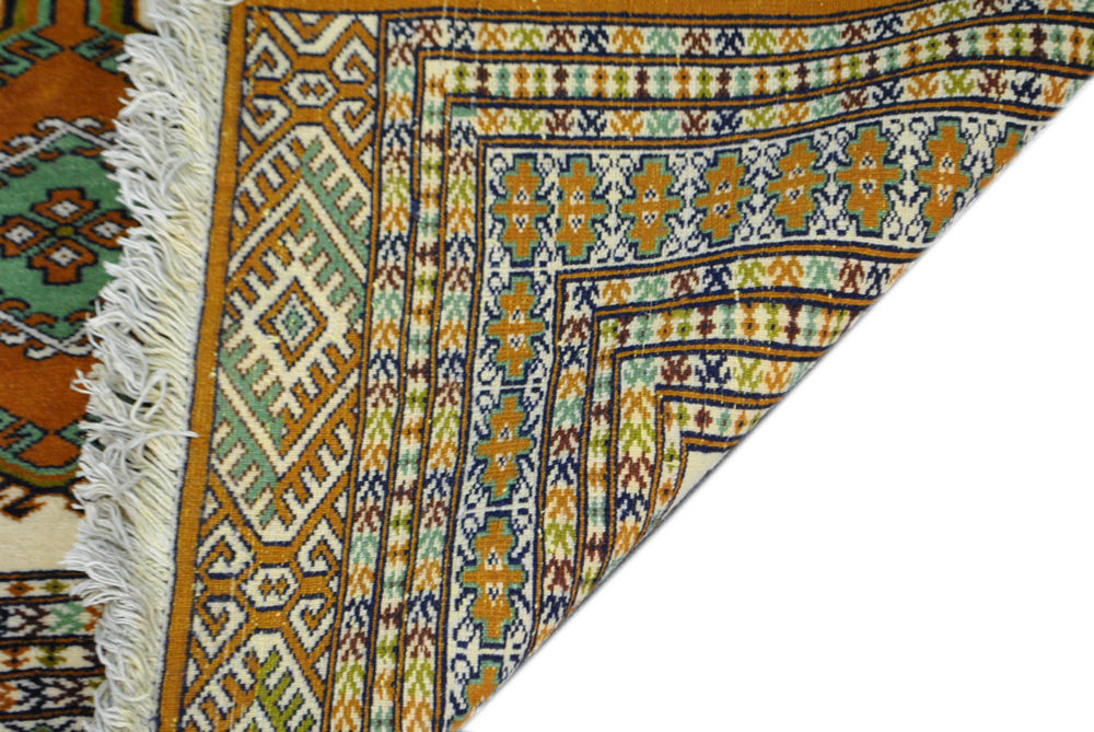 Torkaman Authentic Persian Carpet 190x134cm