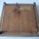 Old trifle music box Art Deco glass décor Carnival of Venice parrot