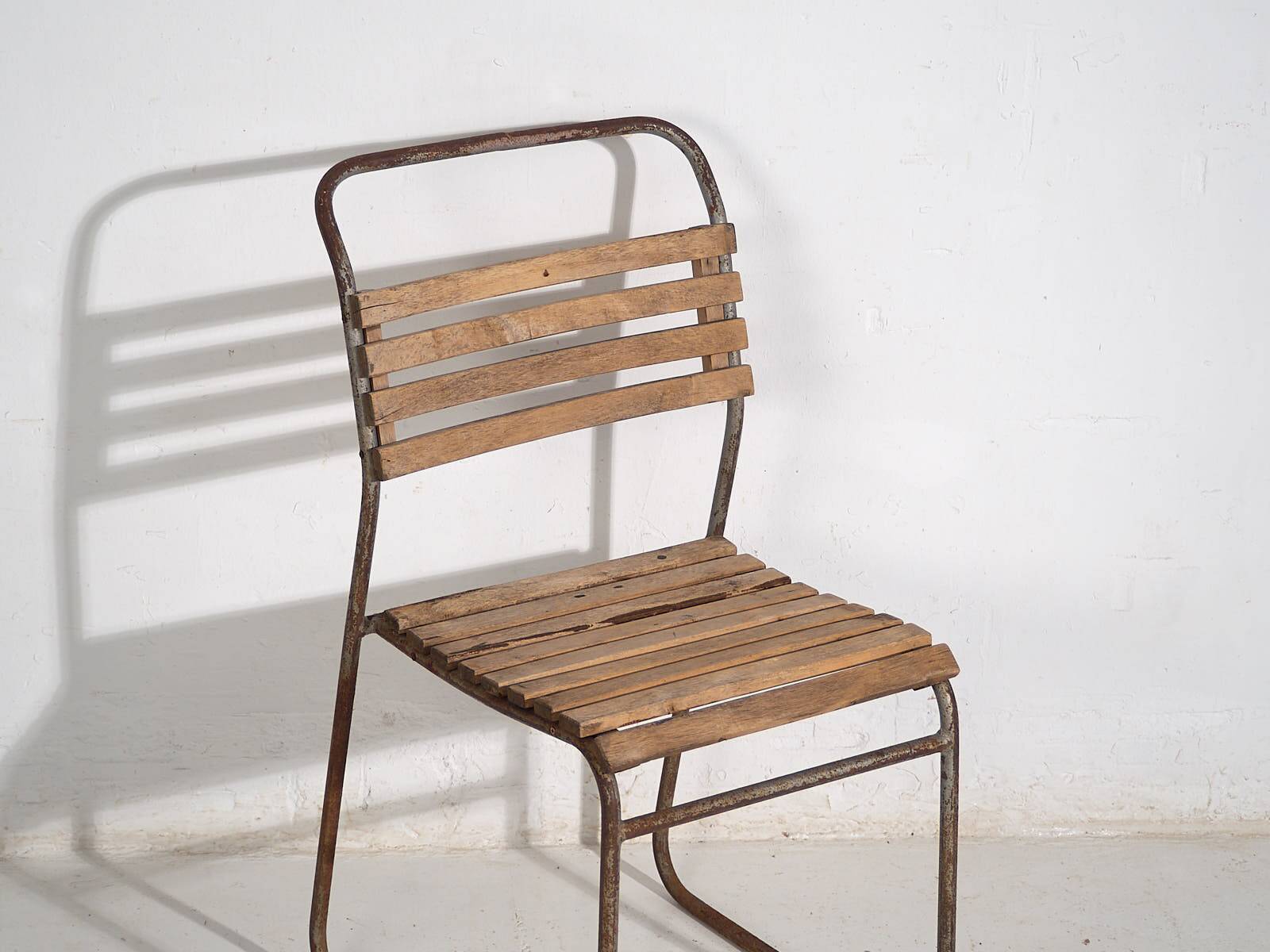 Chaises de jardin anciennes (c.1920). Ensemble de 2 pièces n°7