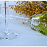 Wine glass of the Rhine Roemer Baccarat Crystal model Harcourt