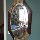 Antique mirror beveled art deco