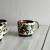 4 ceramic espresso cups