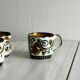 4 tasses à expresso en céramique