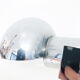 Vintage desk lamp T395, Robert Sonneman, 1970