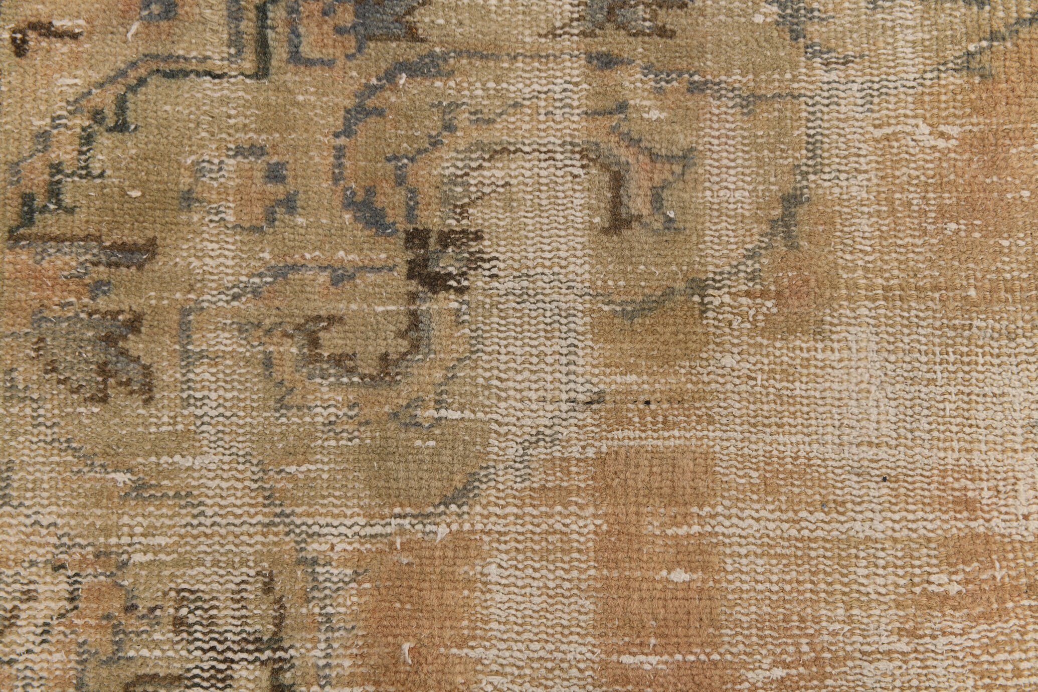 6x9 Old Antique Vintage Rug, 196x270Cm