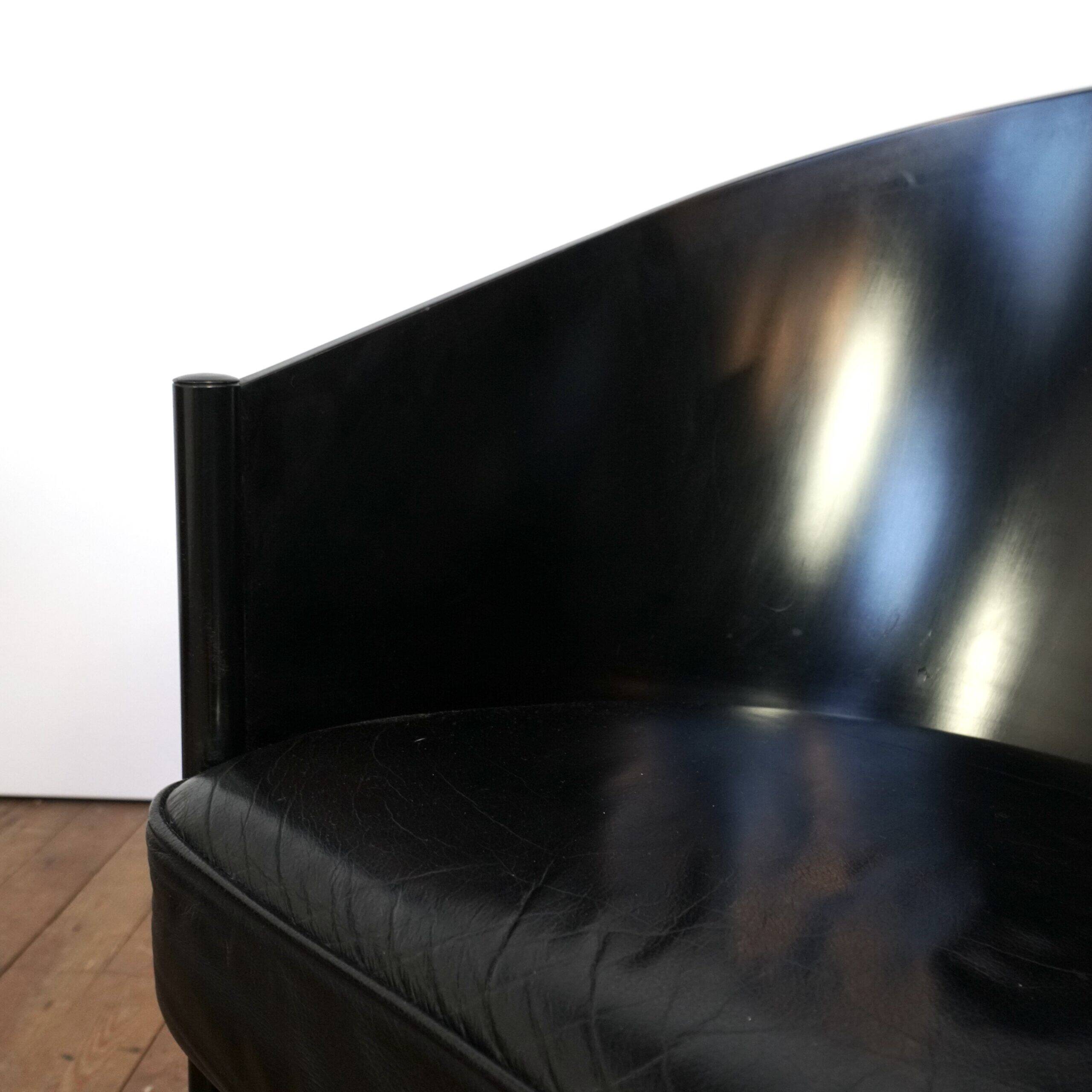 Set of 6 Philippe Starck “Costes” chairs for Aleph