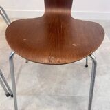 SET OF 4 MOSQUITO CHAIRS BY ARNE JACOBSEN