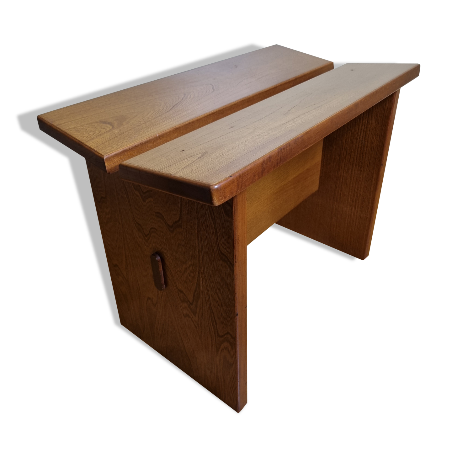 Solid wood bench "Gautier" vintage, 60s-70s