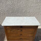 Commode plateau marbre