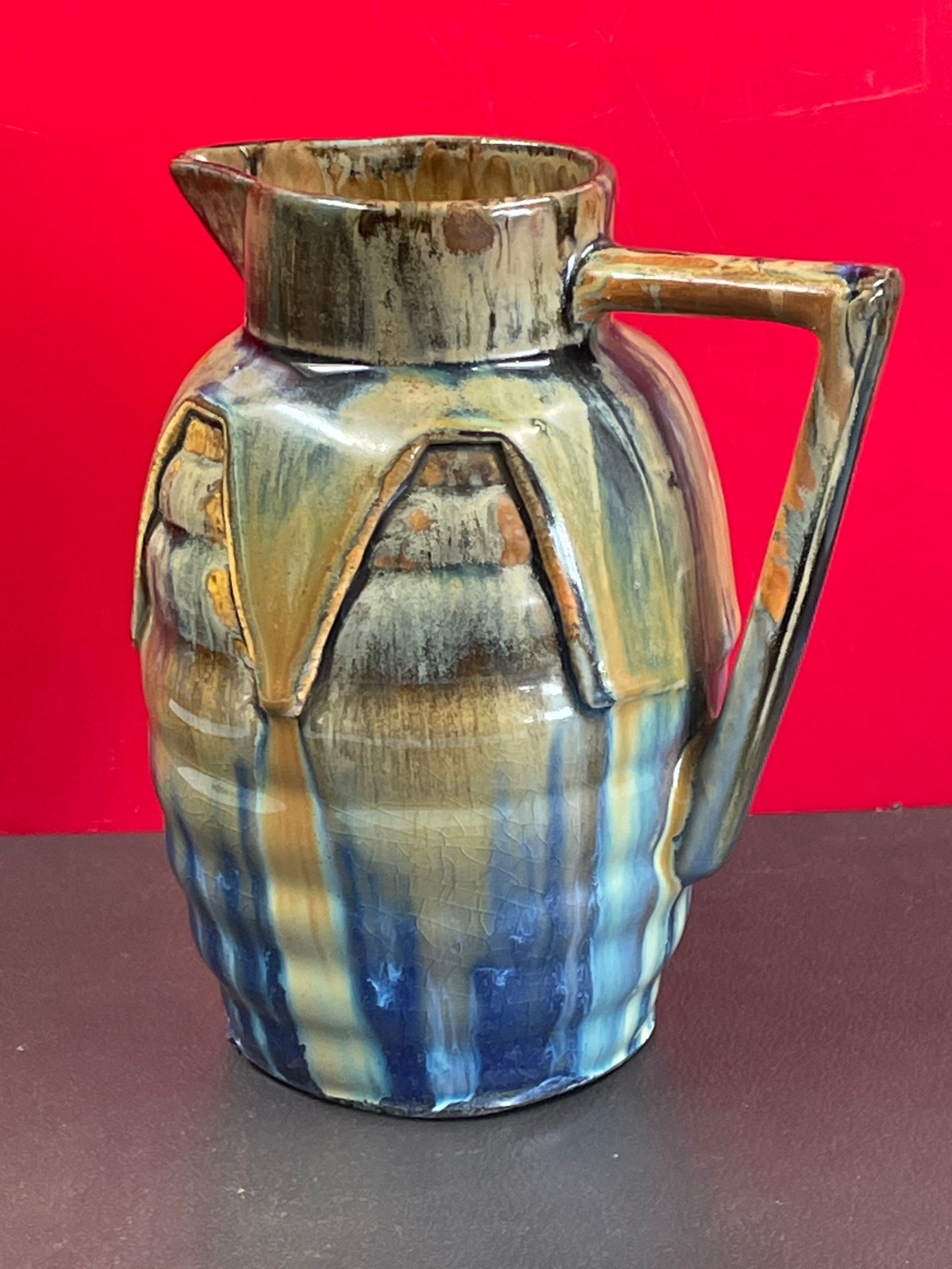Art deco pitcher