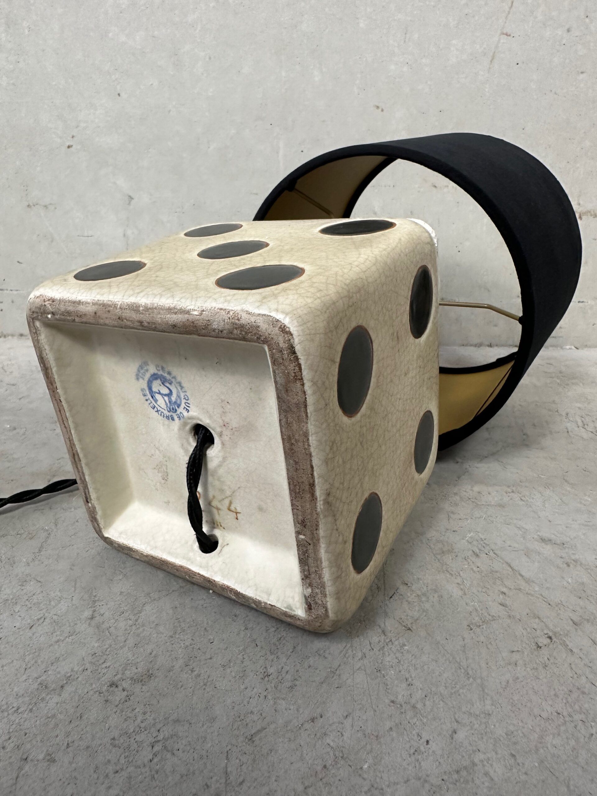 Vintage lamp – Ceramics of Brussels