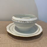 SEP porcelain gravy boat