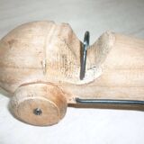 Wooden racing car