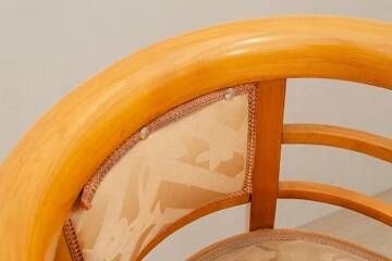 Bentwood armchairs Josef Hoffmann style wood 1920s Europe