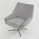 Modernist shell armchairs from the 1970s.
