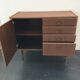 Scandinavian style teak chest of drawers