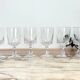 6 Cristal D'Arques Louvre model white wine glasses