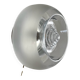 Peill & Putzler Space Age wall lamp in glass and chrome-plated metal