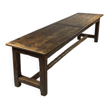 Table de monastère français 290 cm