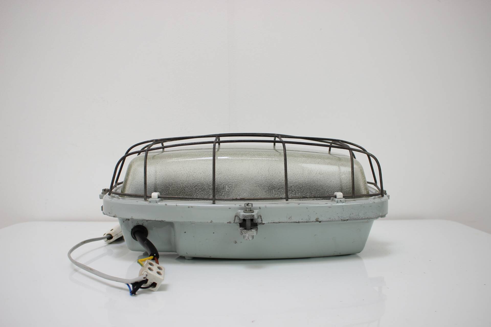 Vintage Industrial Ceiling Lamp Typ 511 32 01, Czechoslovakia, 1990's