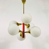 Red suspension by Kaiser, Germany, 60s
