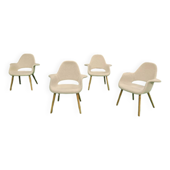 Ensemble de chaises de lecture Boucle Charles Eames Organic par Vitra