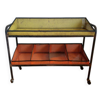 Workshop trolley by Mathieu Matégot