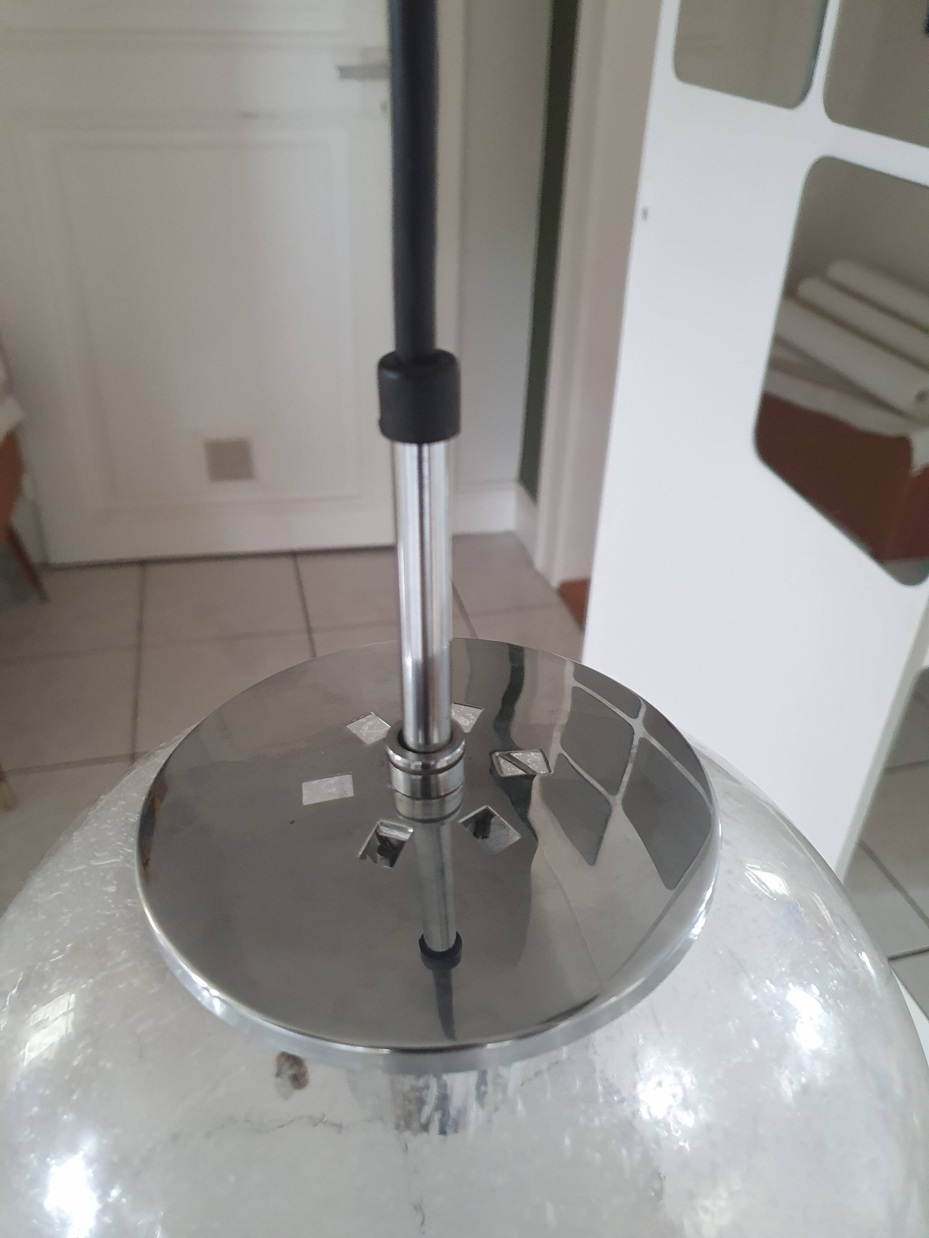 Pendant lamp Space-age Limburg Glasshutte 60s