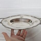 Service silver metal punch bird Phoenix tray handle