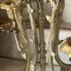Victorian brass candlestick