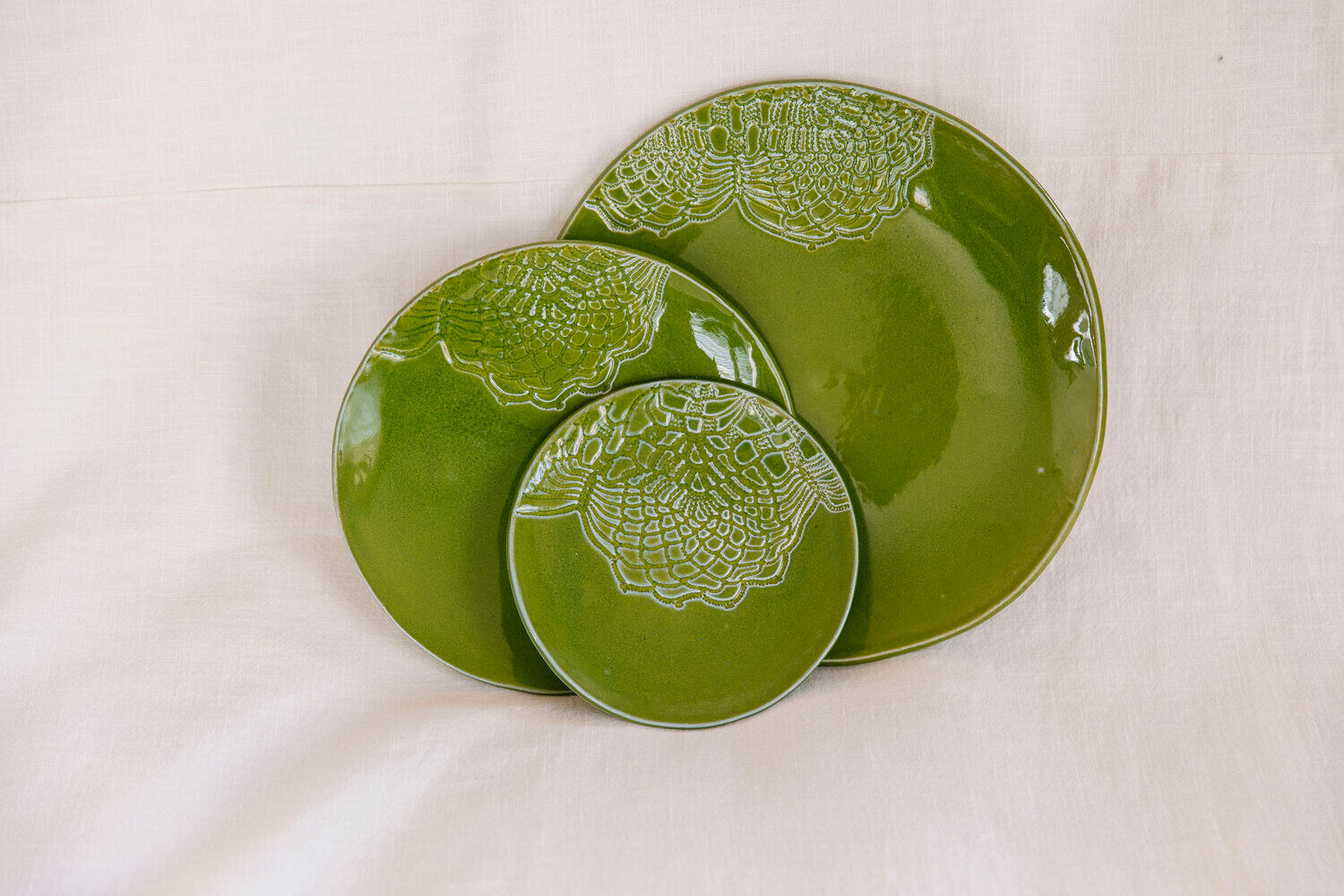 Blanca olive m plates