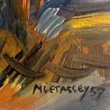 Double-sided composition Marcel Letassey 1958