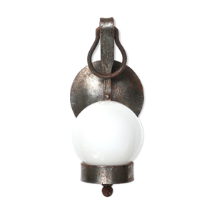 Applique en fonte, globe