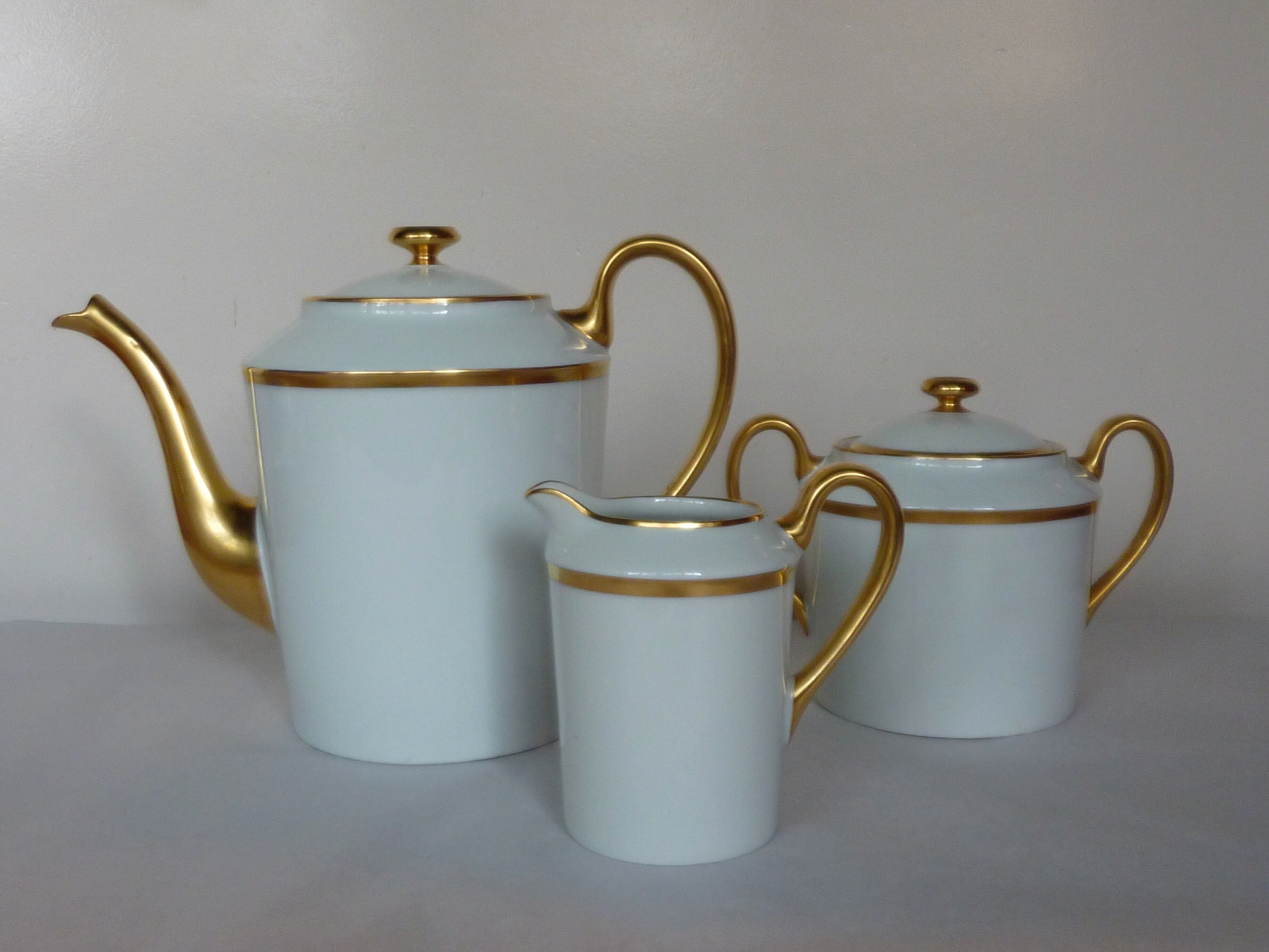 Coffee service - former royal factory limoges