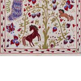 Hand-knotted rug, vintage Turkish rug 108x184 cm