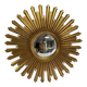 Golden sun mirror