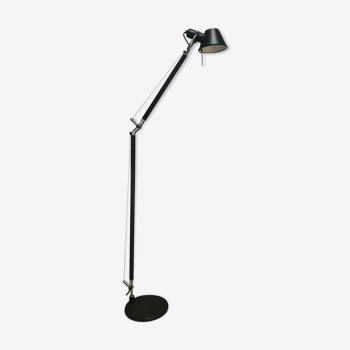 Lampadaire Toloméo Lettura noire par Michele de Lucchi pour Artemide