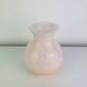 Blown glass vase from Murano, pink, Italy