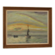 "Boats at Sunset" by Kaj Brandstrup