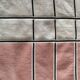 6 vintage napkins 70's - 55x55 cm - cotton