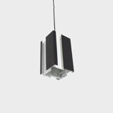 Black and White Metal Pendants by Jan Hoogervorst for ANVIA, 1960s