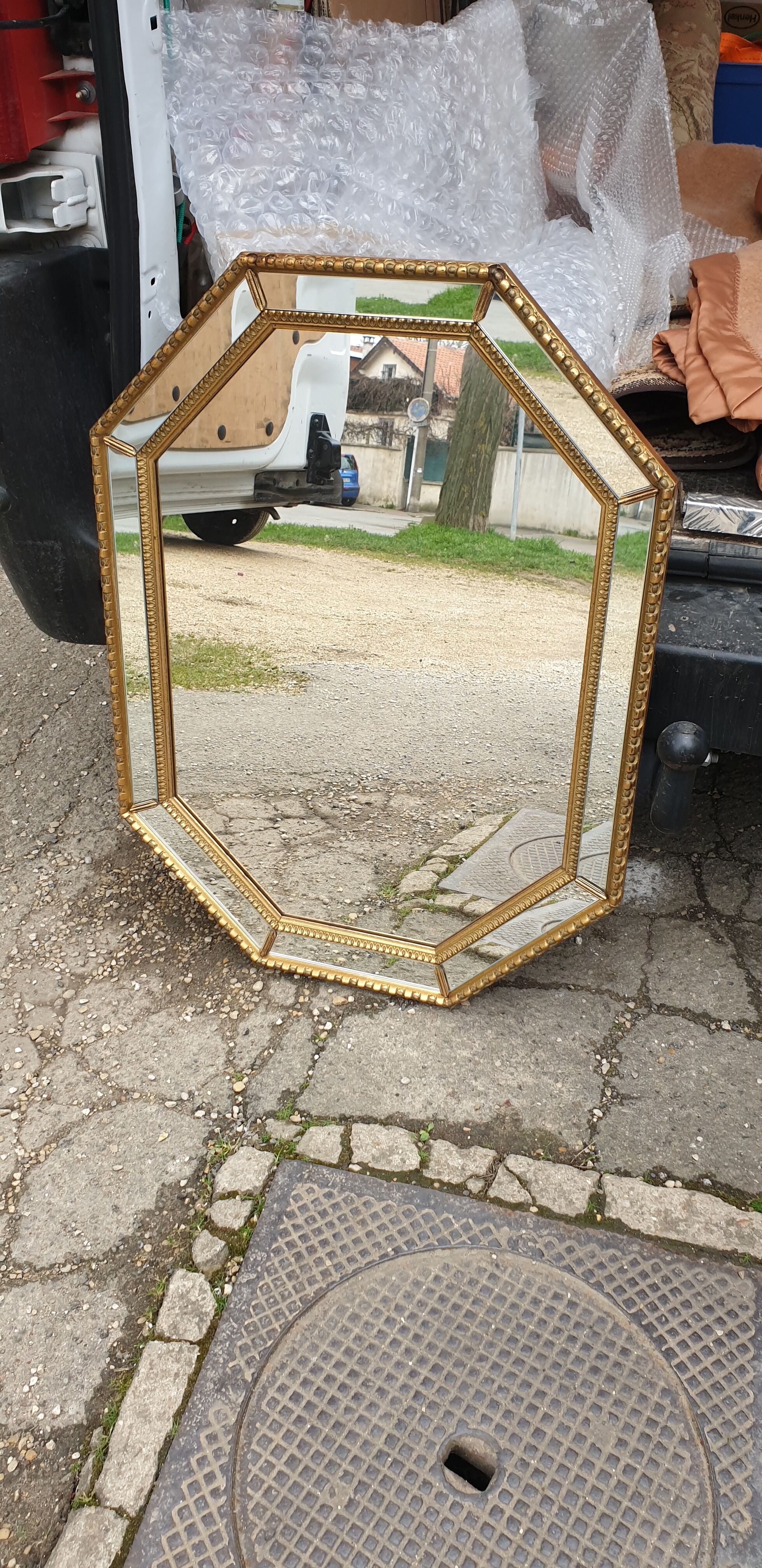 Miroir octogonal
