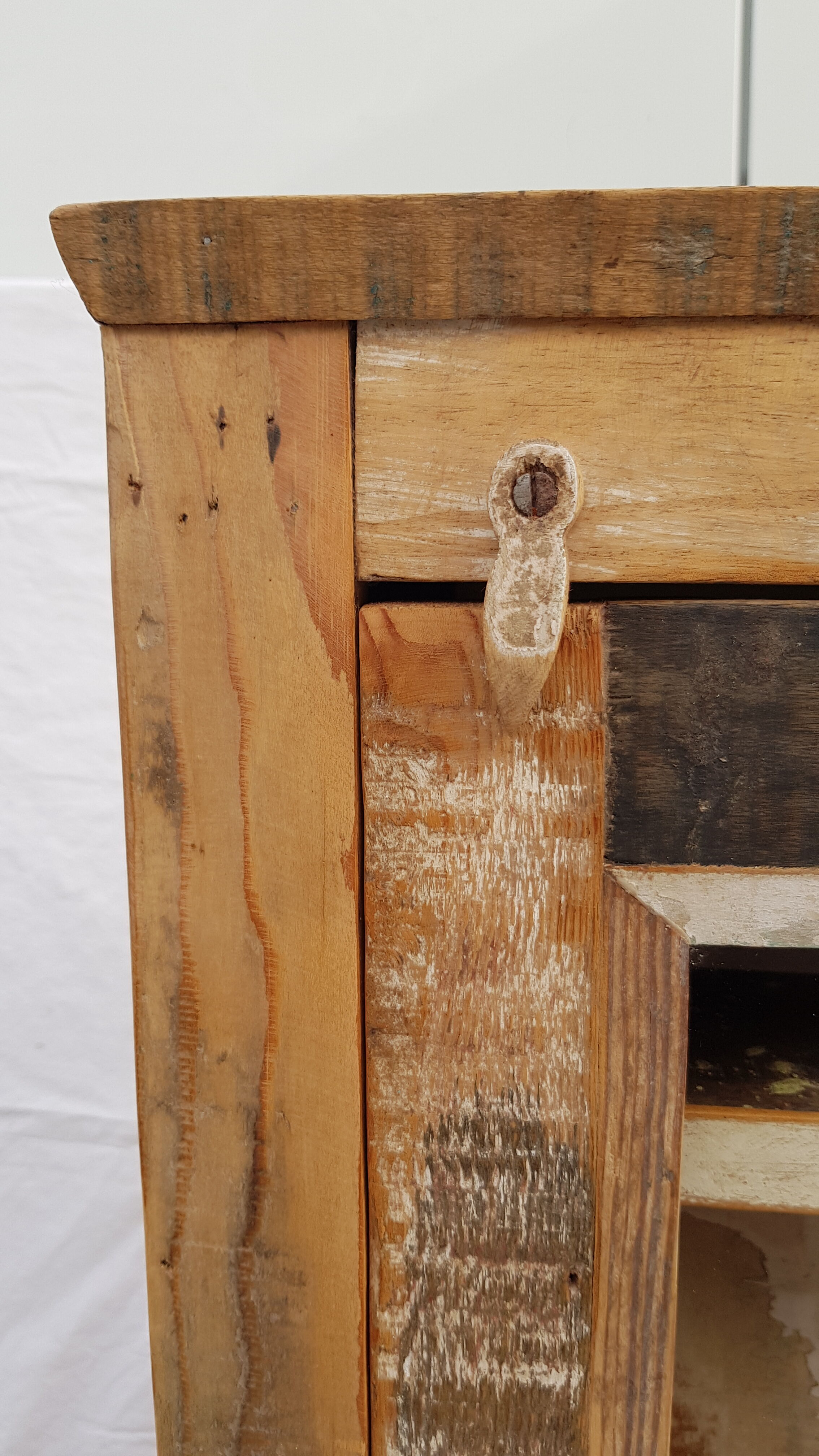 Vitrine en teck