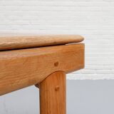 Table à manger extensible en chêne danoise Bramin, années 1960