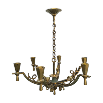 Bronze chandelier