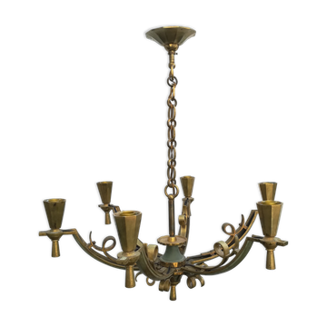 Bronze chandelier