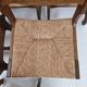 MidCentury Brutalist Oak "Razor Blade" Dining Chairs, Set of 6, France 60's