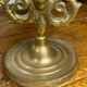 Chandelier, forme sirène, en bronze 